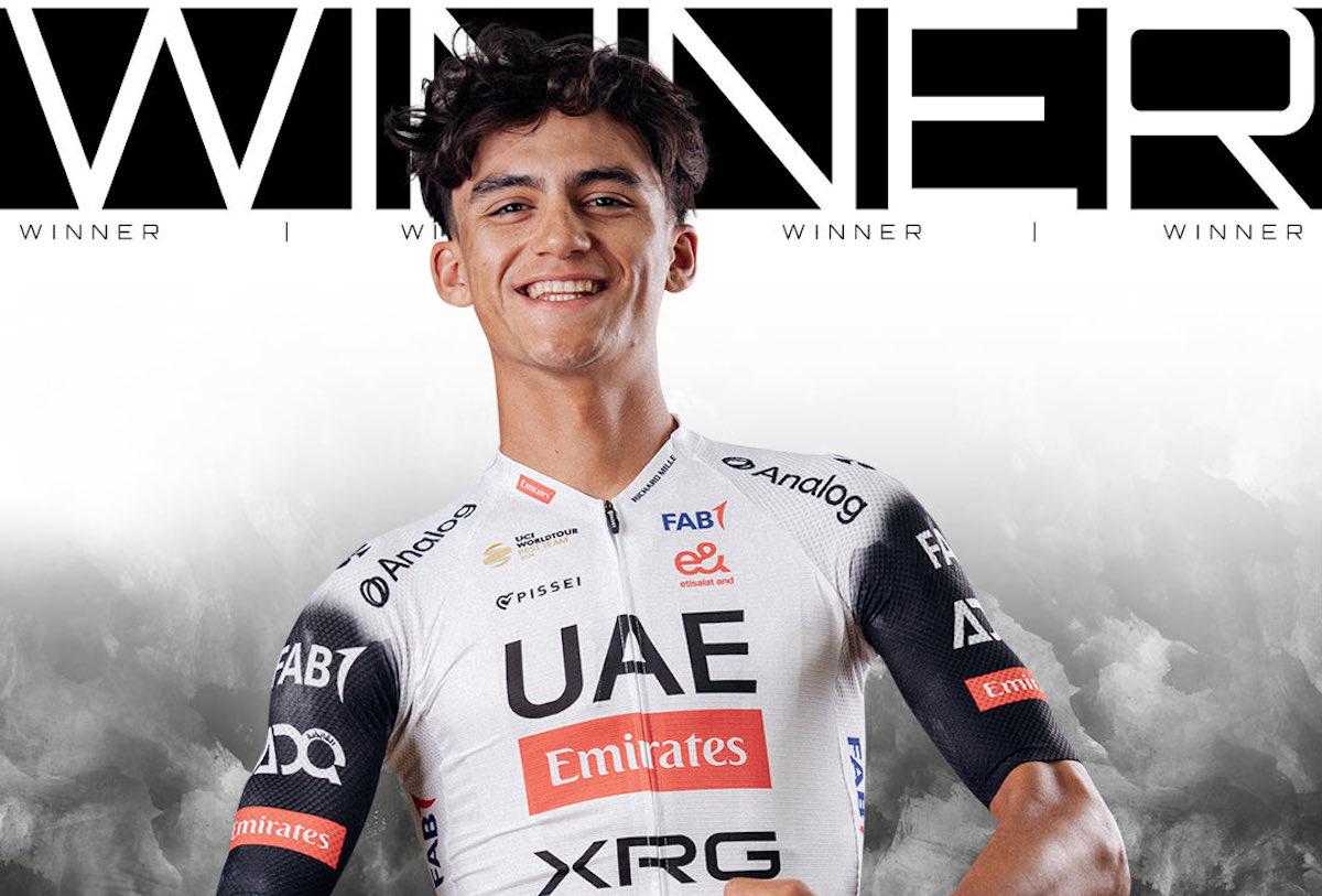 Isaac del Toro lo hace historia y se convierte en el primer mexicano en ganar el Gran Piemonte 