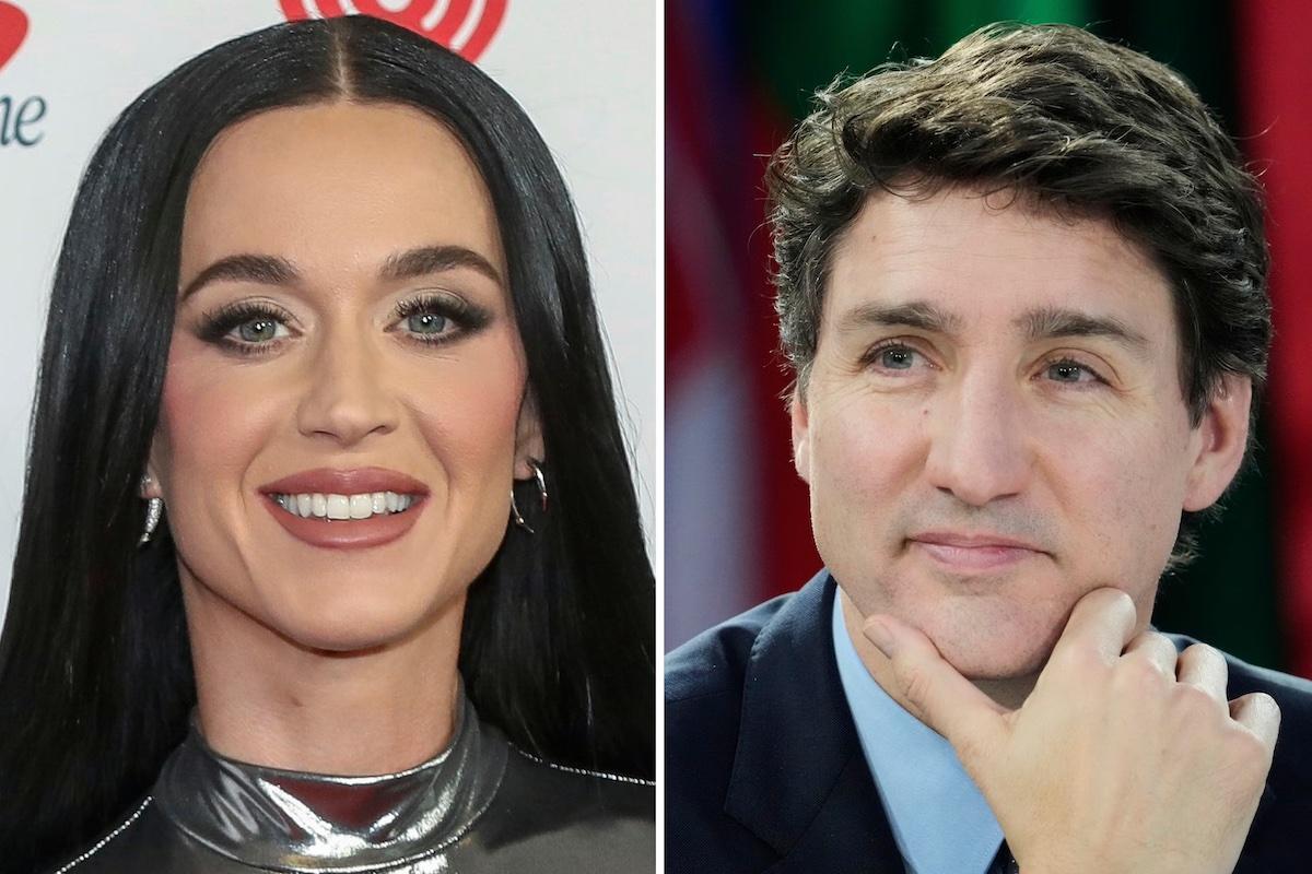 Captan a Katy Perry y Justin Trudeau juntos