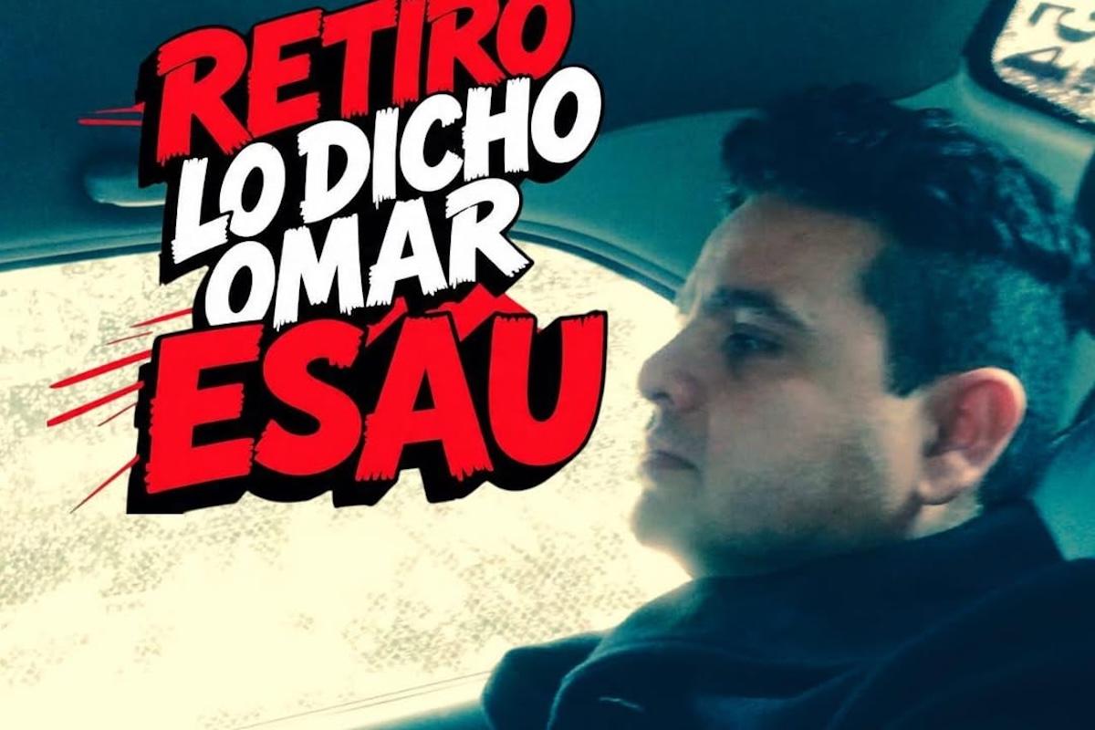  Omar Esaú lanza “Retiro lo Dicho”
