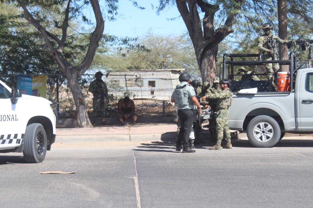 Persecución y detención de personas en Puerto Peñasco