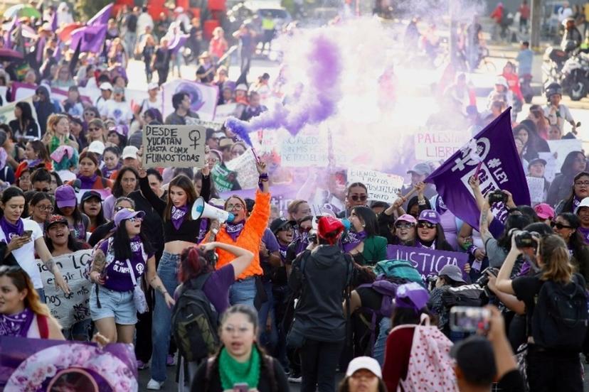 Marcha del 25N en México: miles exigen un alto a la violencia contra ...