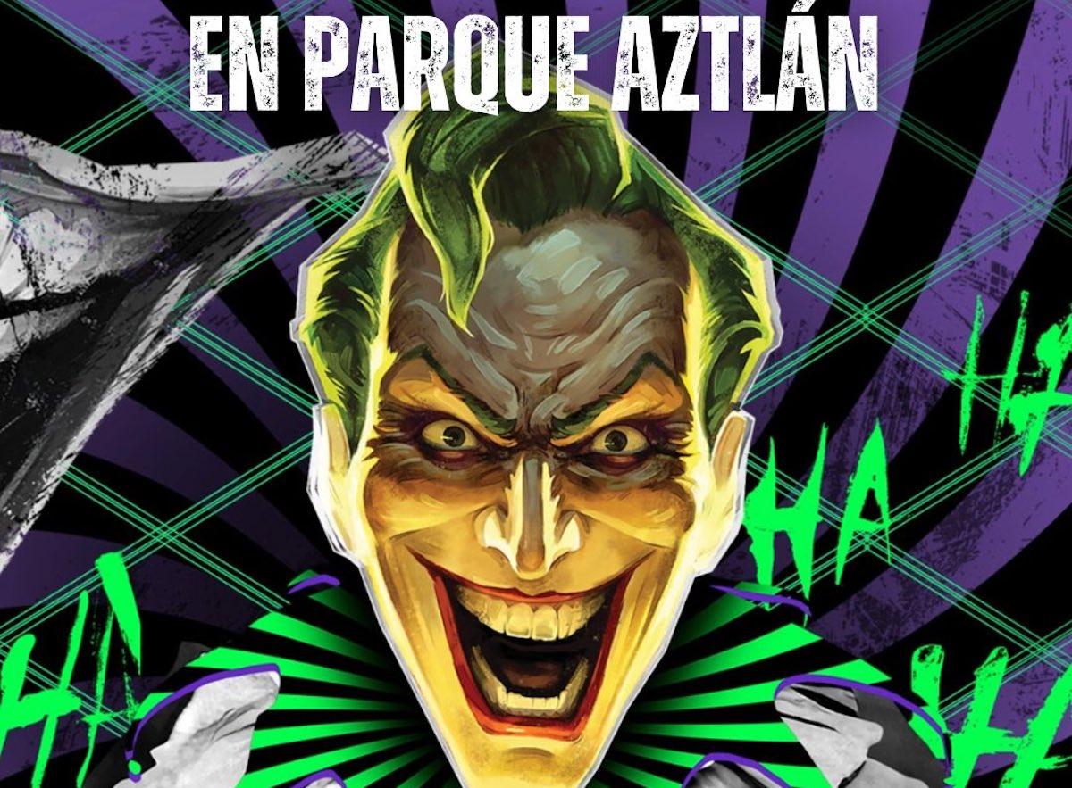 The Joker invade Parque Aztlán
