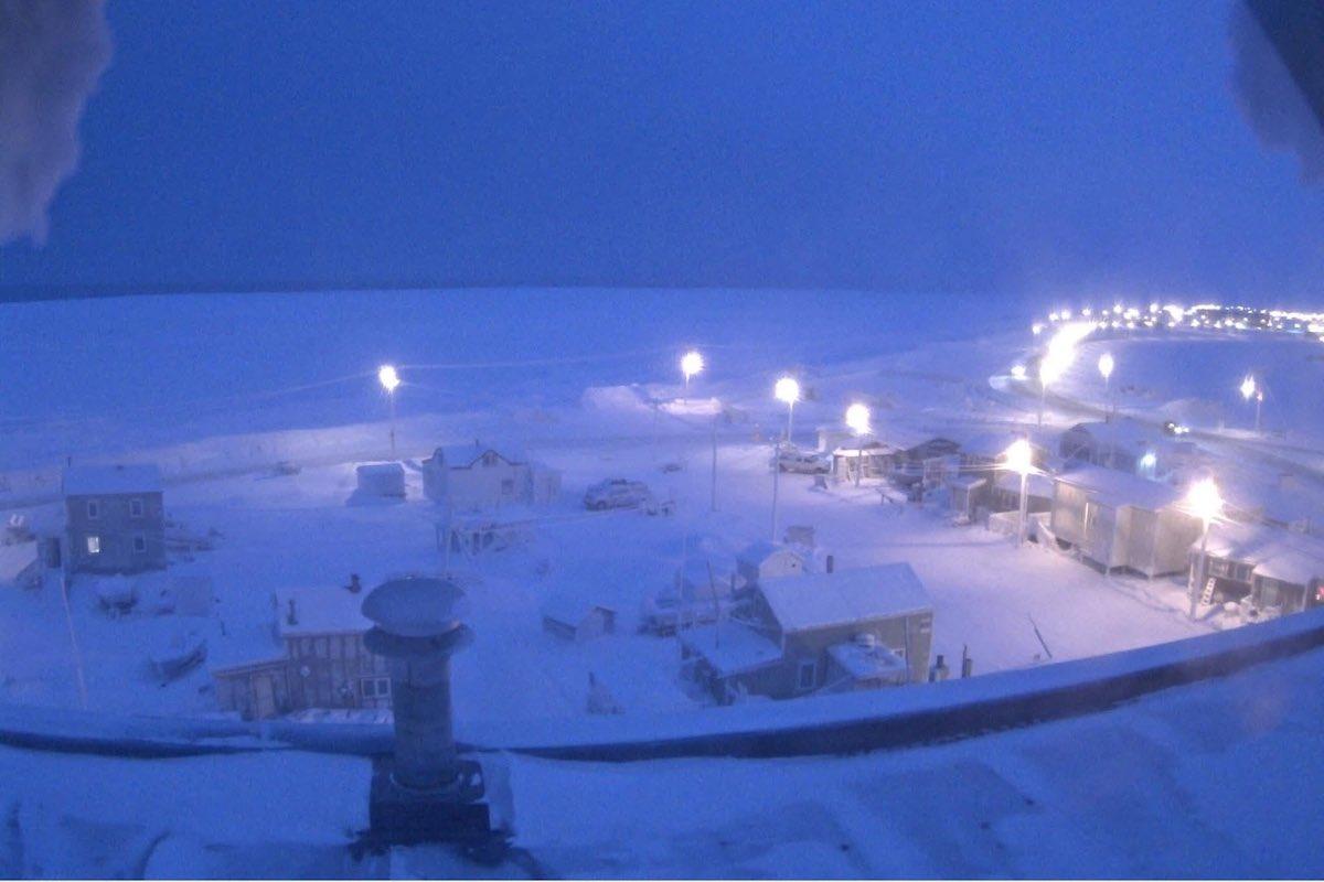 Comienza la noche invernal en Utqiaġvik, Alaska: 65 días sin sol