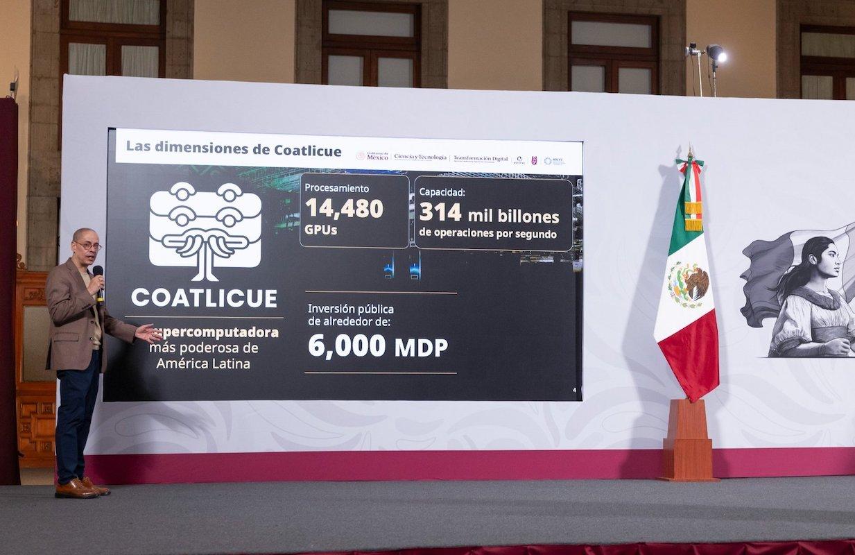 Presentan a Coatlicue, la supercomputadora mexicana