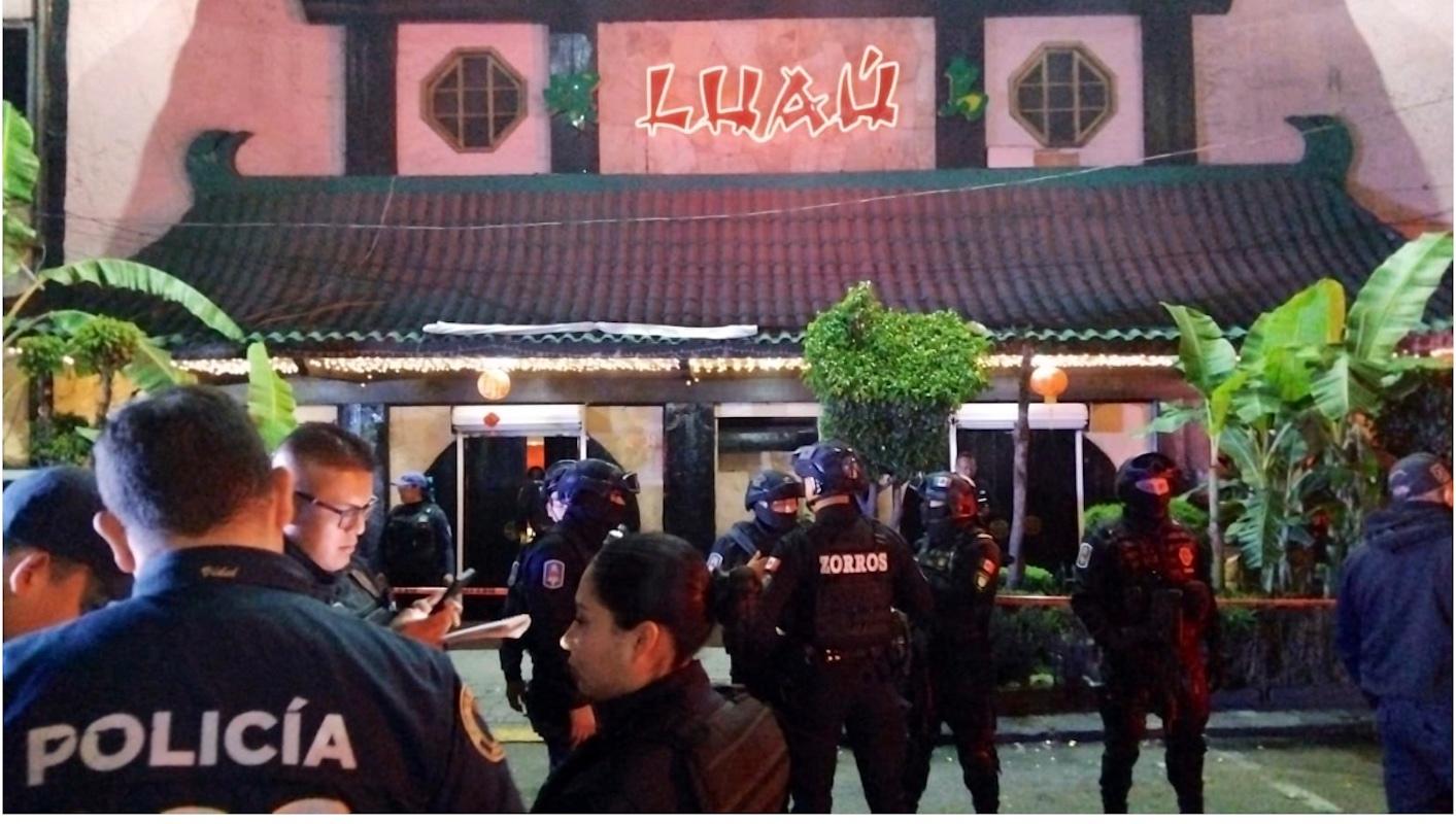 Ejecución en restaurante de la CDMX 