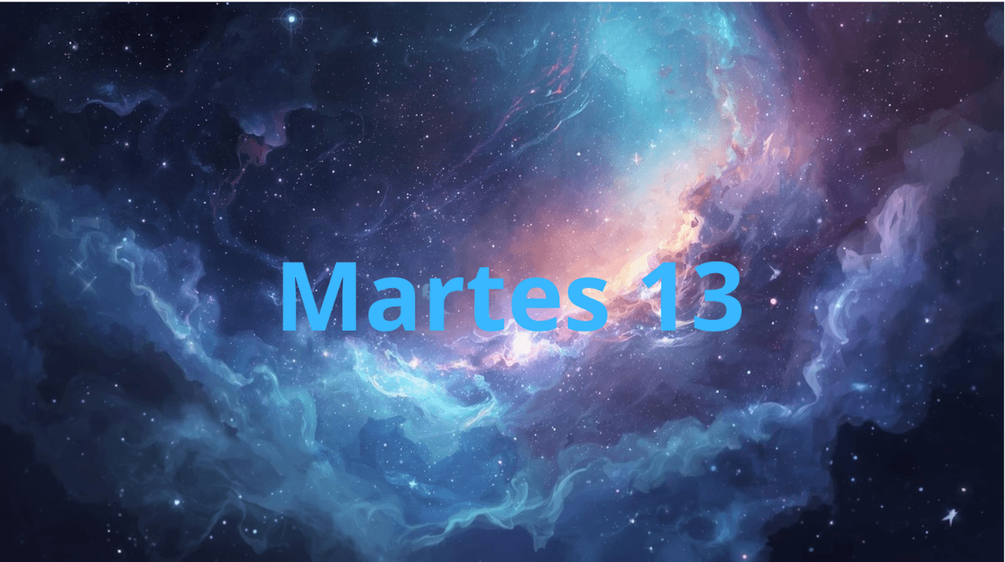 Martes 13, ni te cases ni te embarques ¿por? 