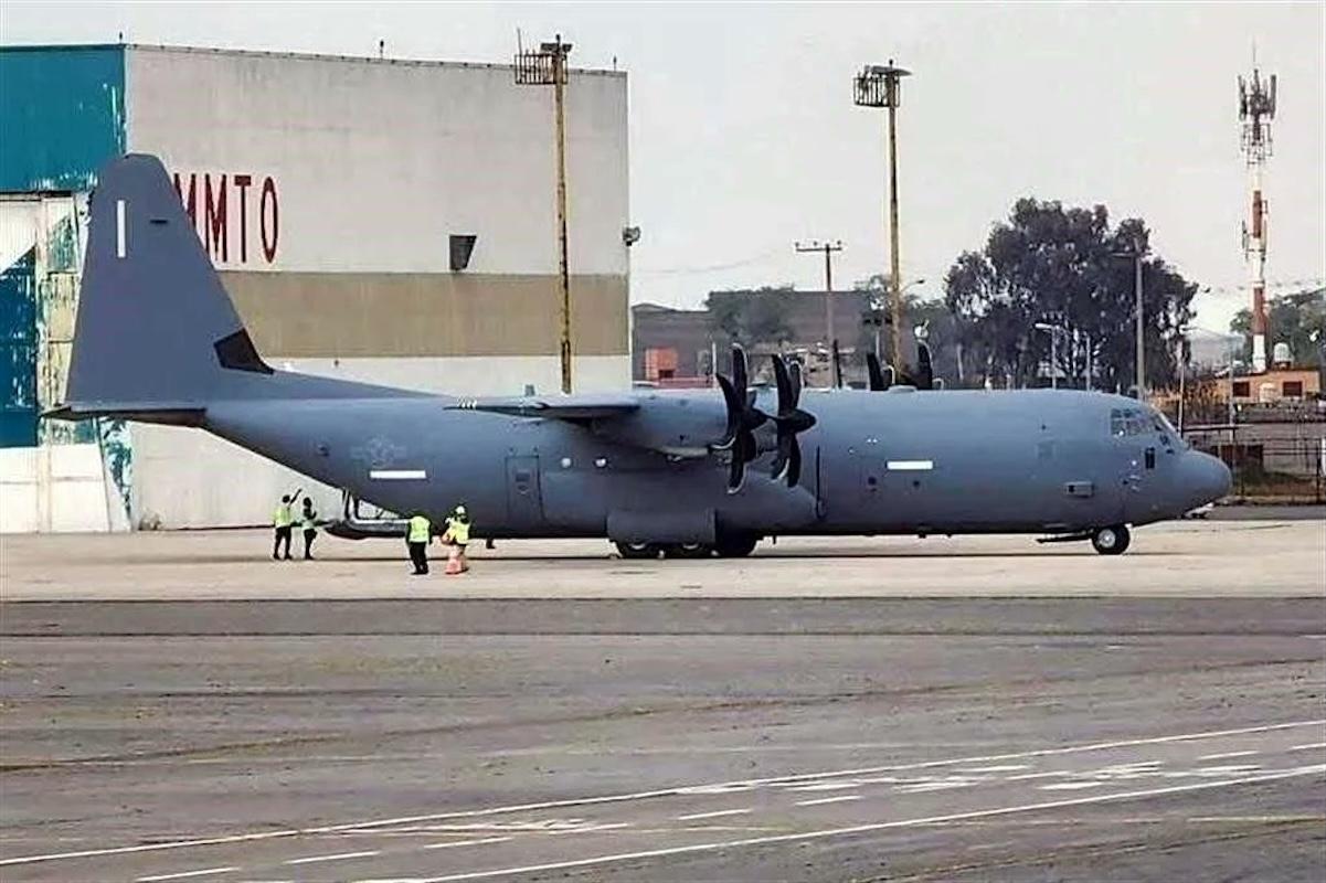 Avión militar de Estados Unidos aterrizó en Toluca este fin de semana 