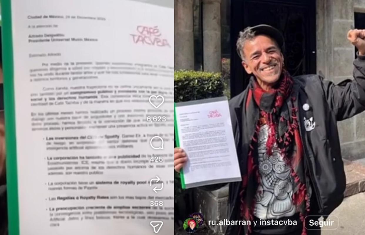 Café Tacuva saca su música de Spotify 