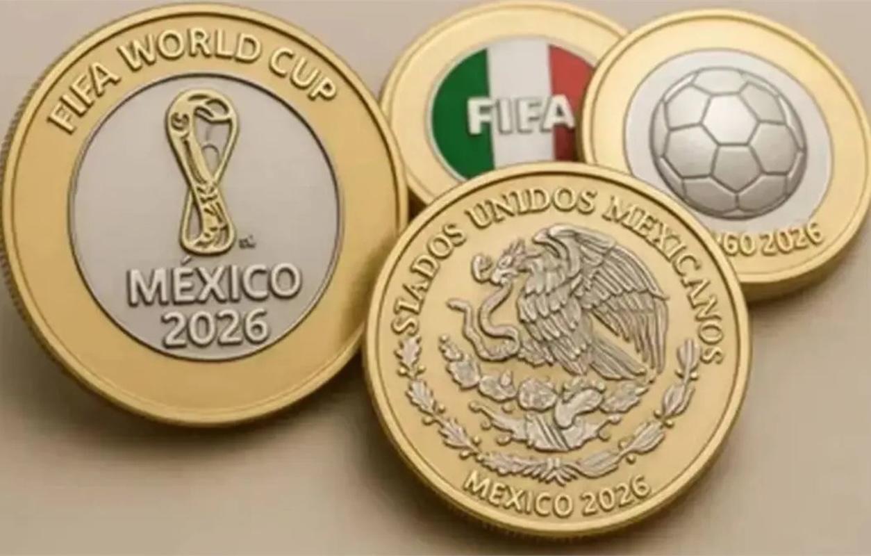 Sheinbaum propone expedir tres monedas  conmemorativas del Mundial 2026