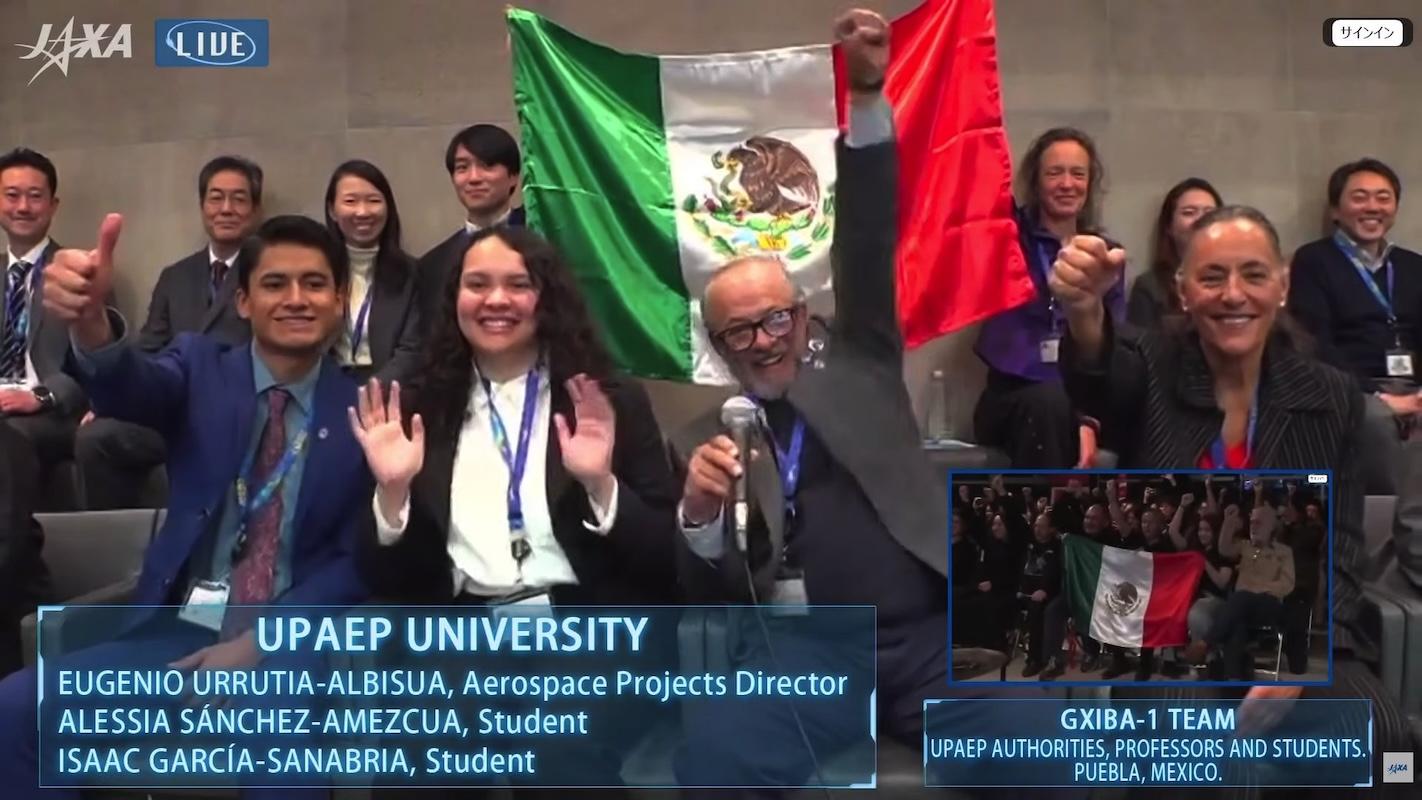 La Universidad de Puebla coloca con éxito en órbita el nanosatélite GXIBA-1