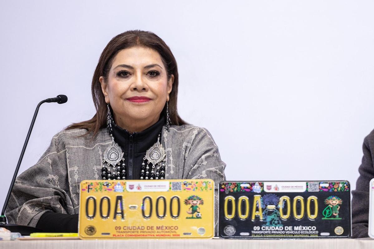 Placas oficiales rumbo a la Copa Mundial de la FIFA 2026