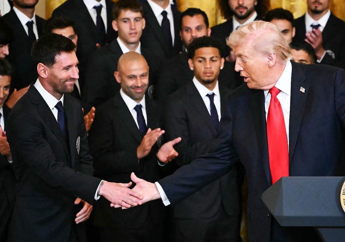 Messi en la Casa Blanca 