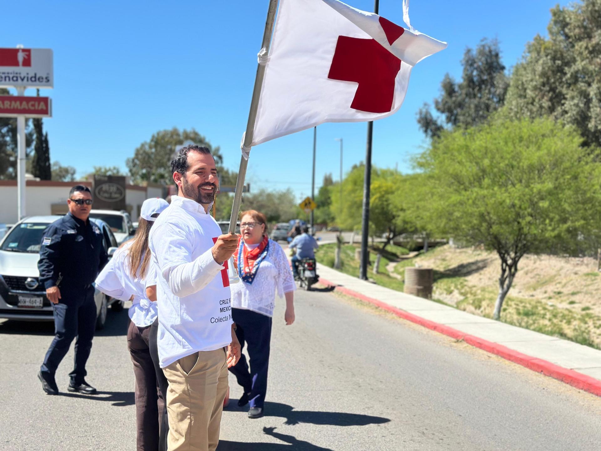Arranca colecta anual 2026 de la Cruz Roja en Magdalena.