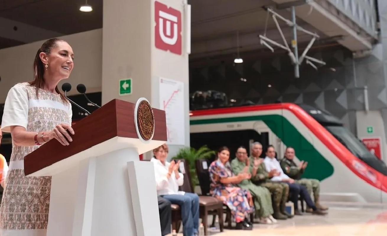 Sheinbaum ya inauguró el tren Buenavista – AIFA 