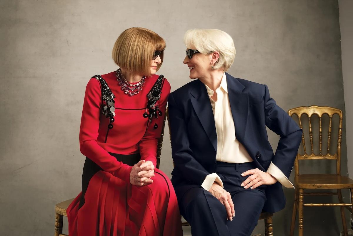 Anna Wintour y Miranda Priestley juntas por primera vez 