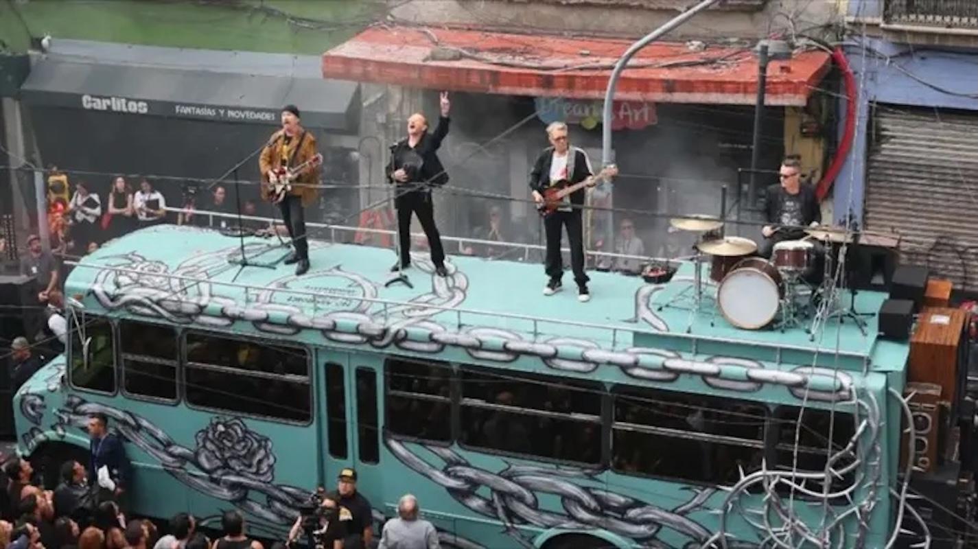 U2 sorprende a sus fans con grabaciones en el Centro Histórico de la Ciudad de México