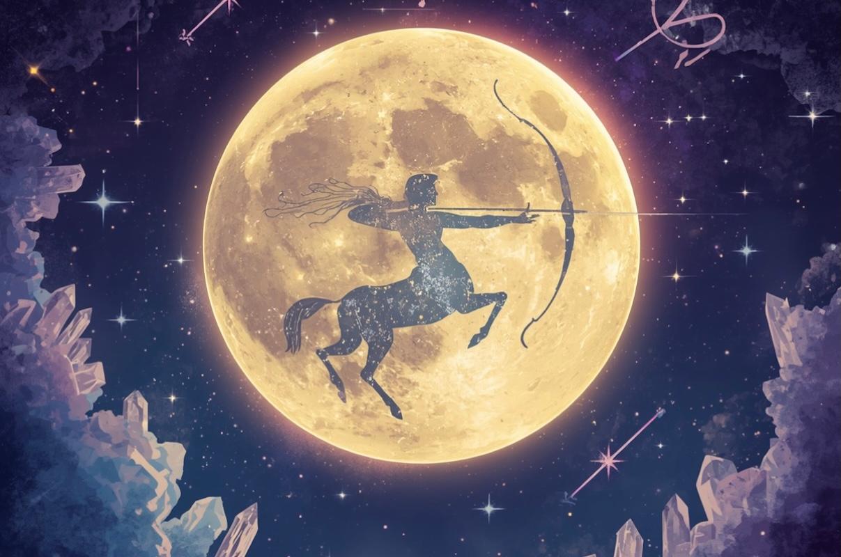 ¡Ya viene la luna llena en Sagitario!