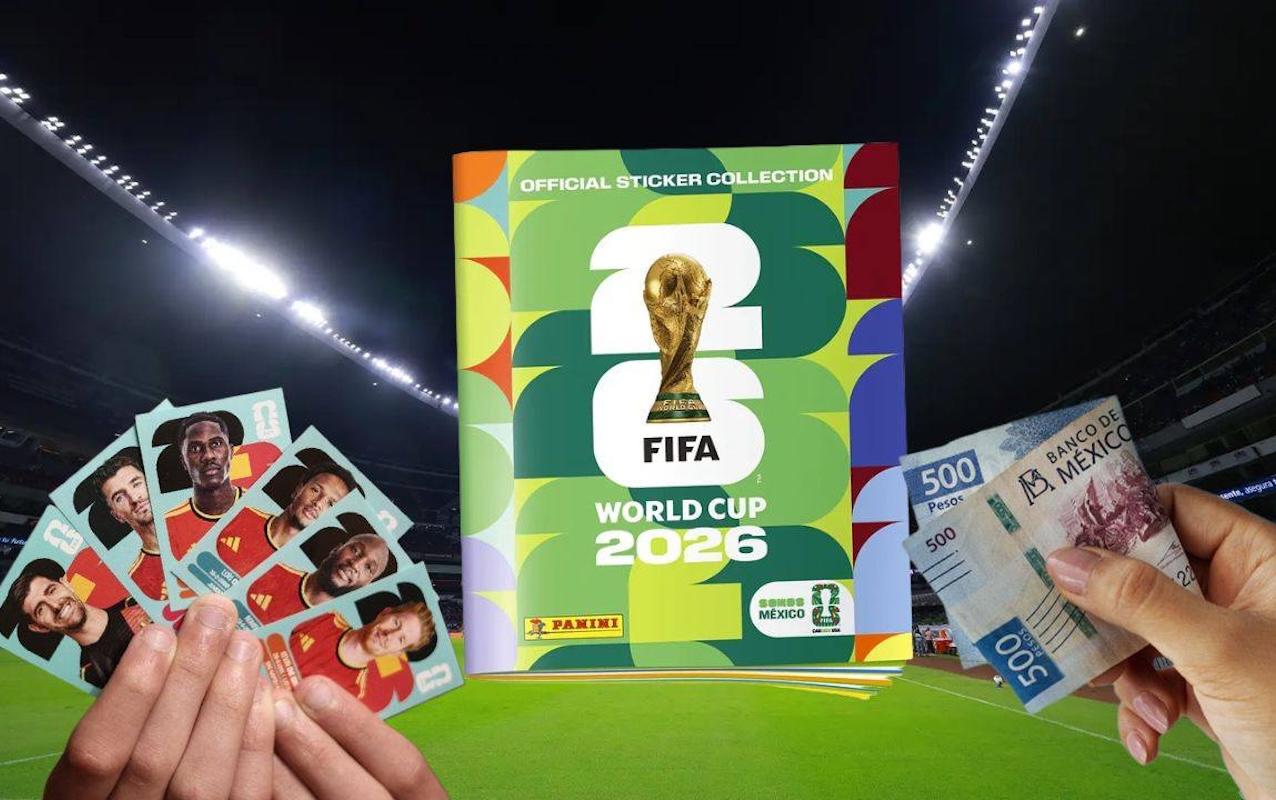 ¿Cuánto cuesta llenar el álbum del Mundial 2026?