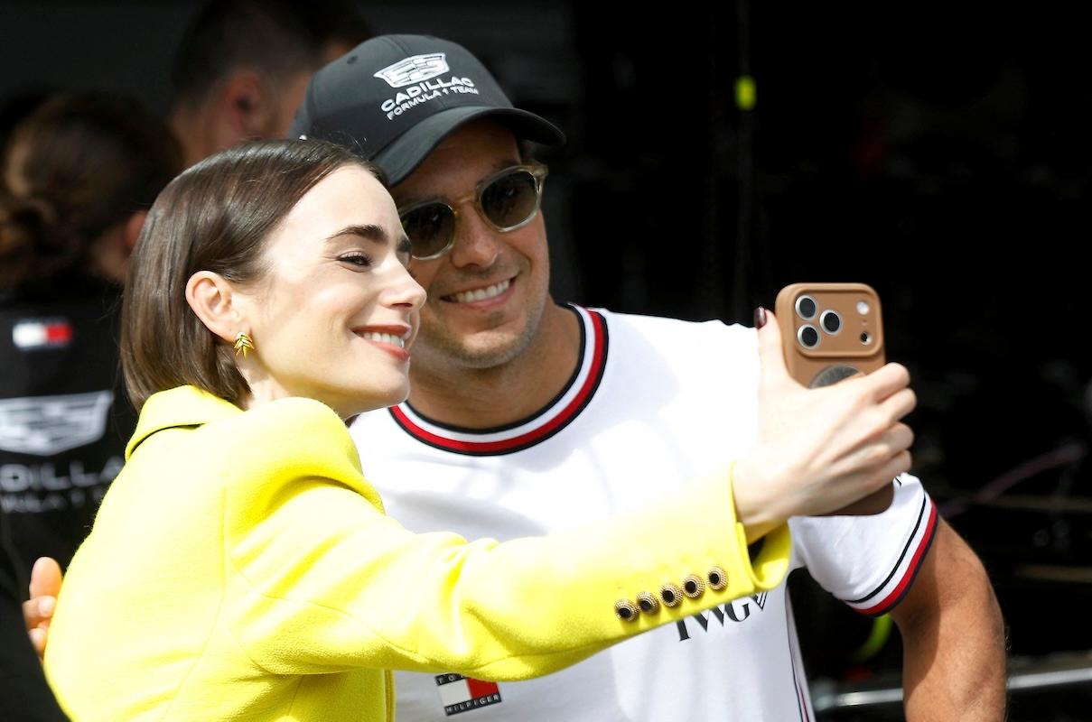 Checo Pérez debutará en Emily in Paris junto a Lily Collins