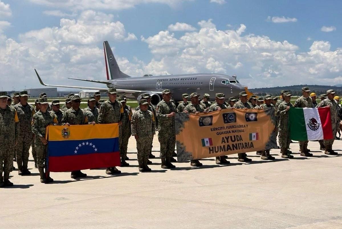 México ha enviado brigadas de ayuda para Venezuela 