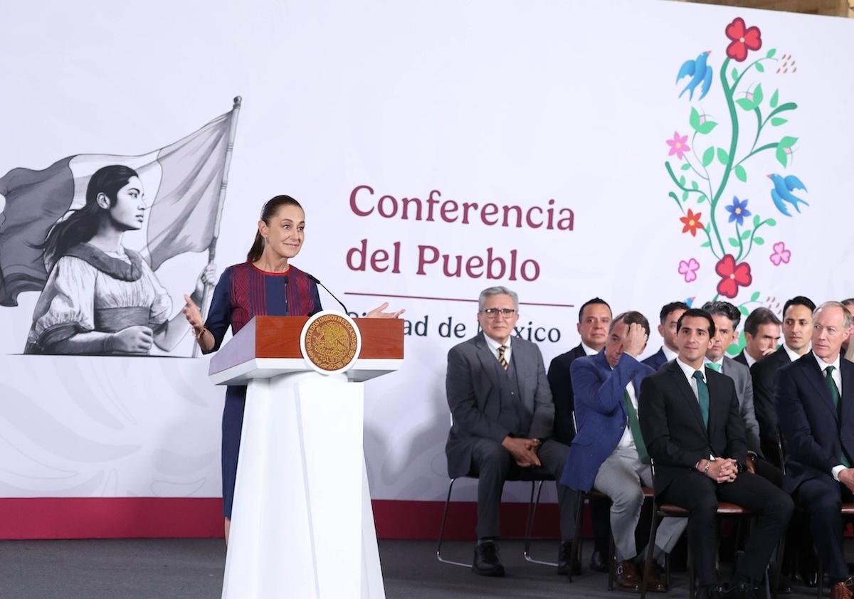 Claudia Sheinbaum respalda a Clara Brugada por obras en el Metro de la CDMX 