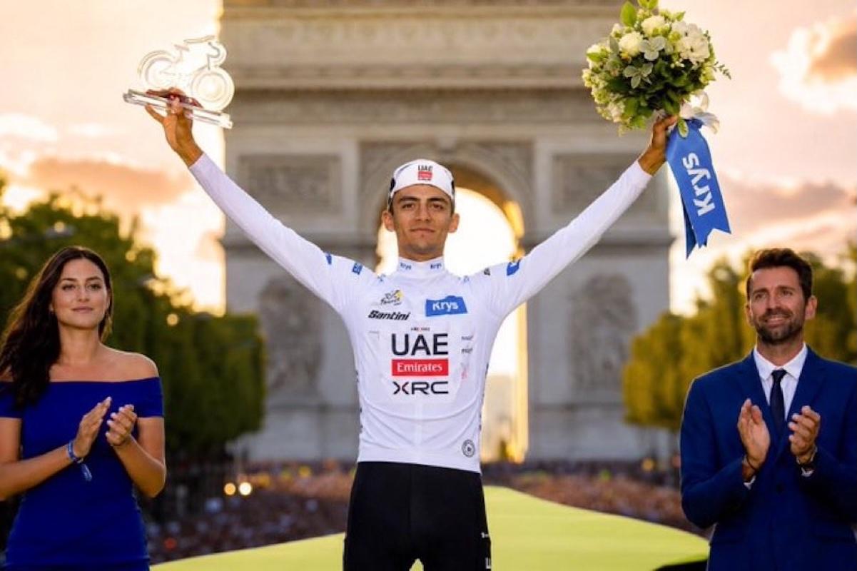 Isaac del Toro logra el podio del Tour de Francia