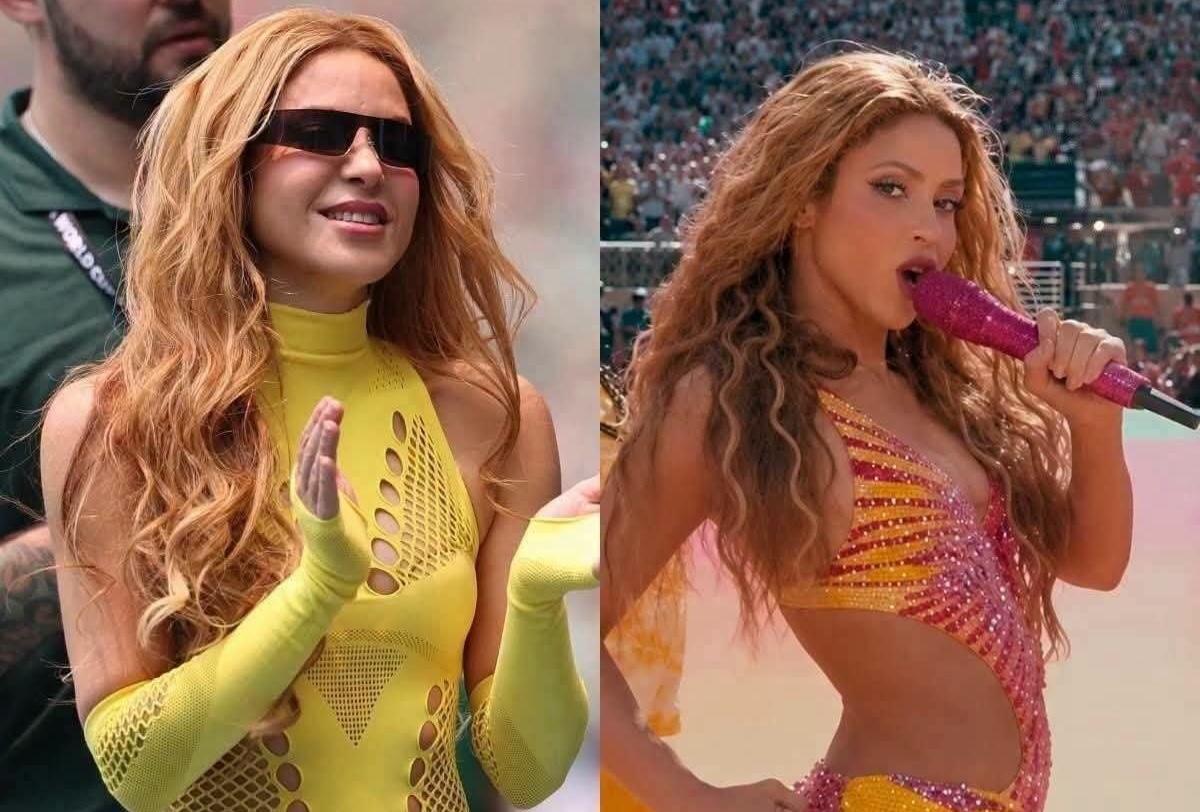 ¿Era la real? Revivió la teoría de uso de una doble de Shakira en la inauguración de México