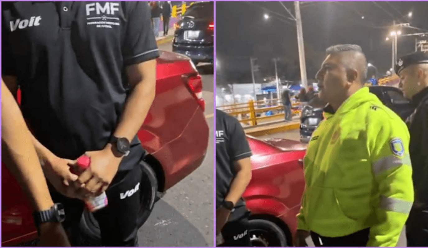 Árbitros de la FMF, sufren agresión de policías de la CDMX