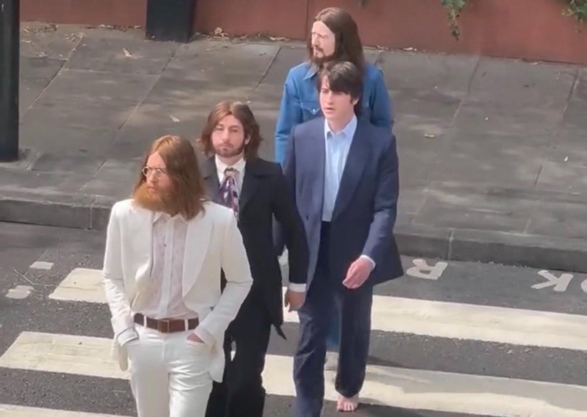 Los Beatles vuelven a cruzar Abbey Road casi 60 años después