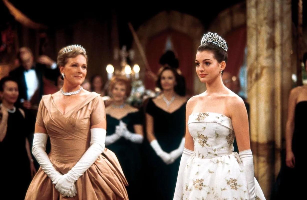 Anne Hathaway celebró los 25 años del lanzamiento de “El dario de la princesa”