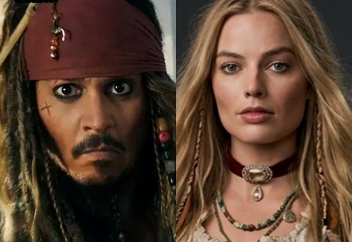 Margot Robbie en ‘Piratas del Caribe 6’ y Johnny Depp podría regresar como Jack Sparrow