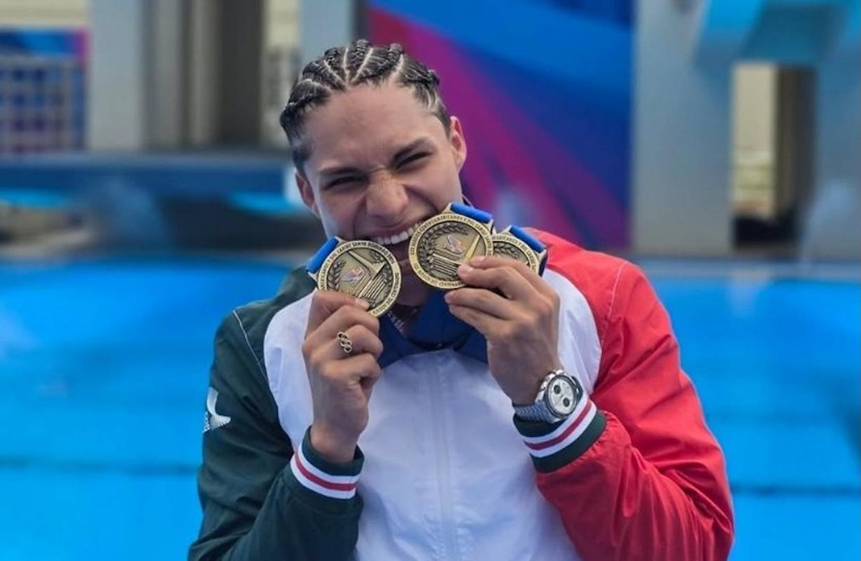 Osmar Olvera lanza indirecta al Tri tras ganar tres oros en Centroamericanos