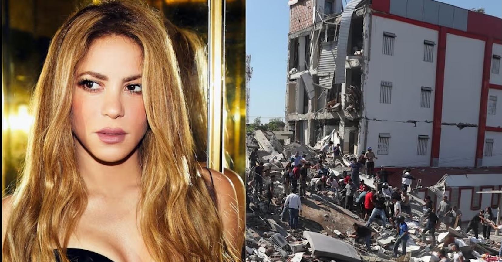 Shakira envía mensaje de solidaridad a Colombia tras terremoto de magnitud 7.4