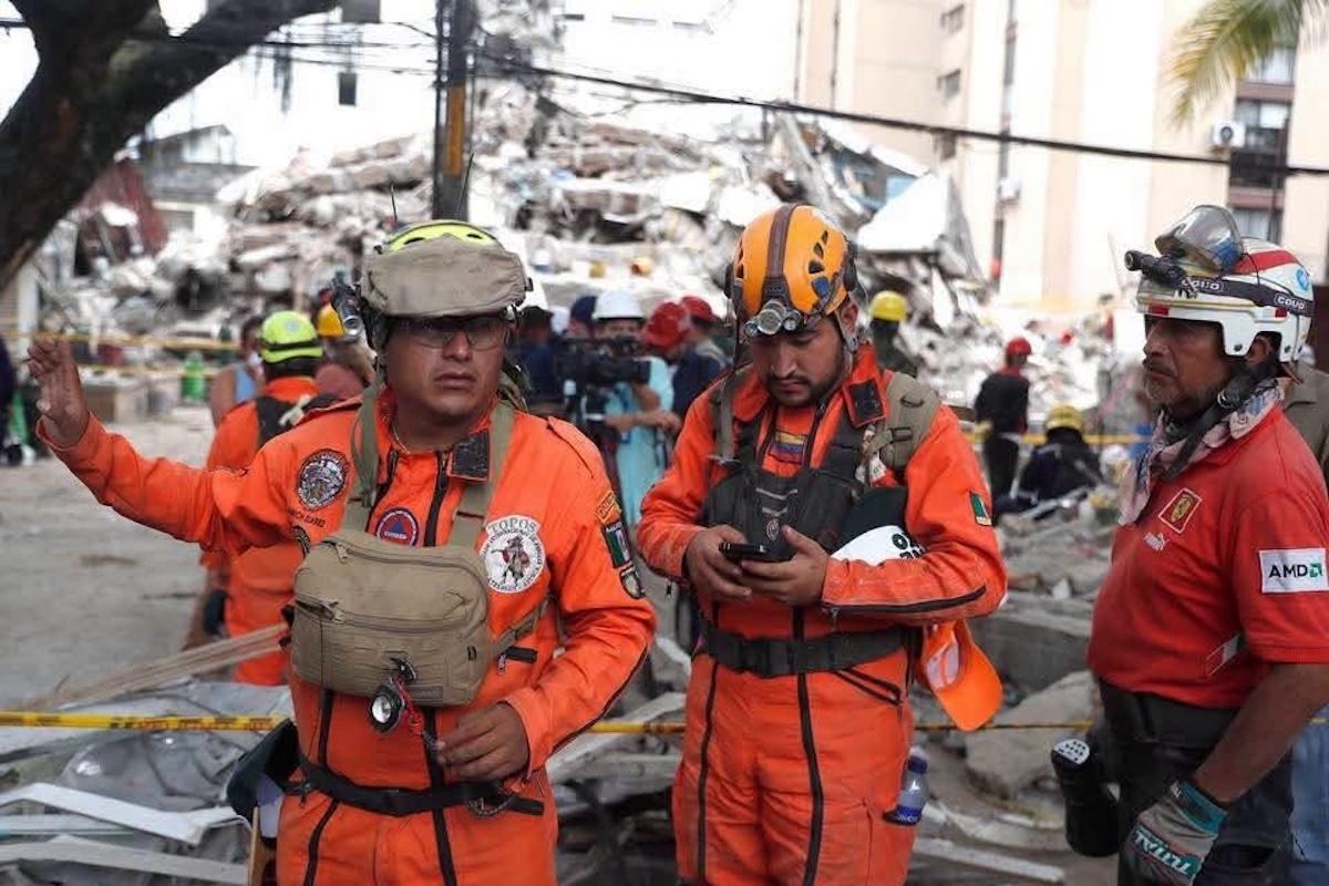 Colombia aún no autoriza la intervención de los Topos para rescatar víctimas del terremoto