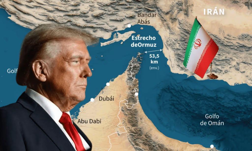 Trump insiste en renombrar el estrecho de Ormuz como “Estrecho de Trump”