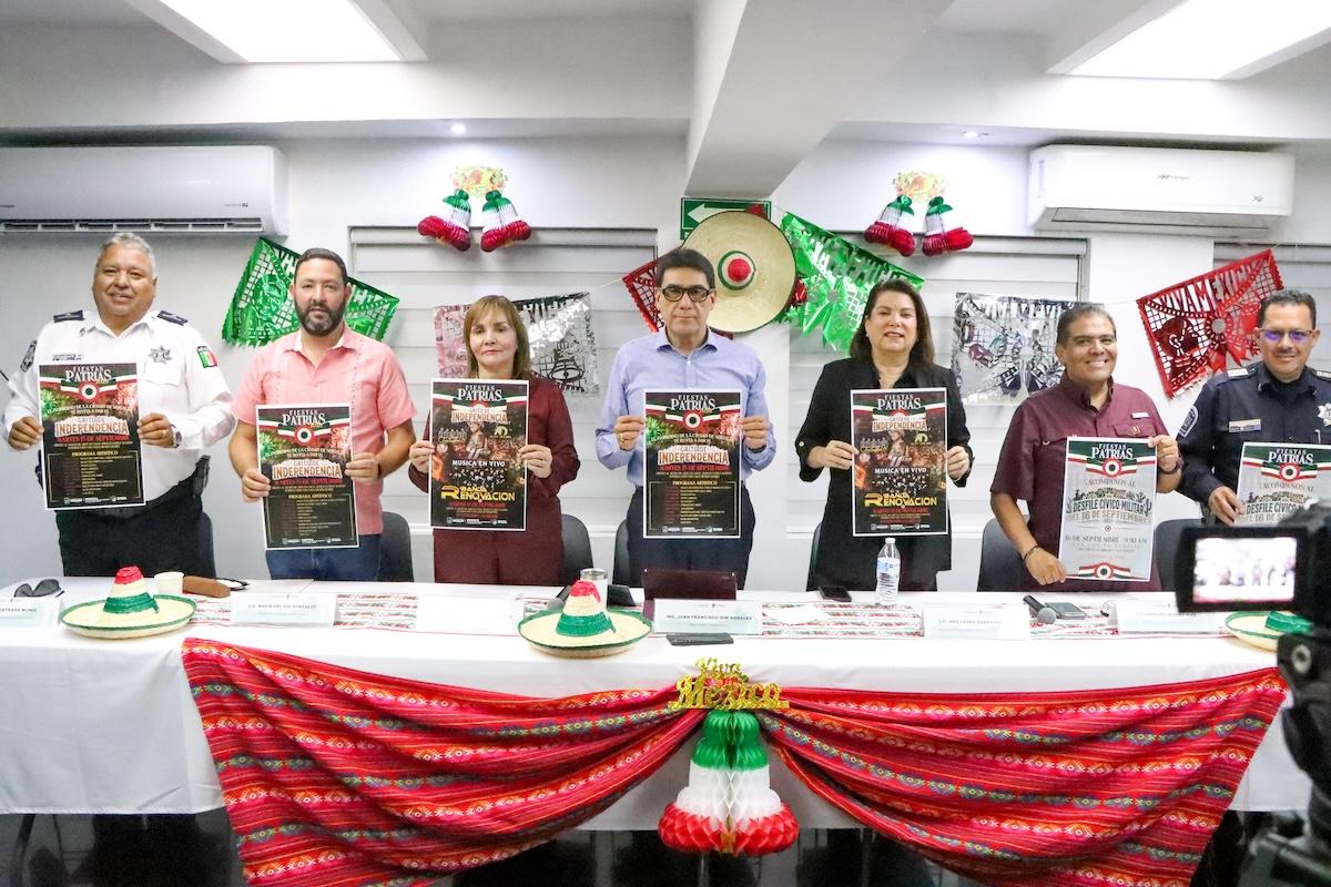 Invitan a celebrar las Fiestas Patrias en Nogales
