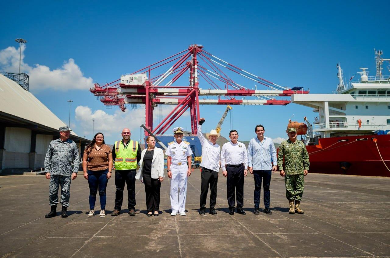 Con la expansión del Puerto de Guaymas, inicia nueva era para el comercio exterior del noroeste del país