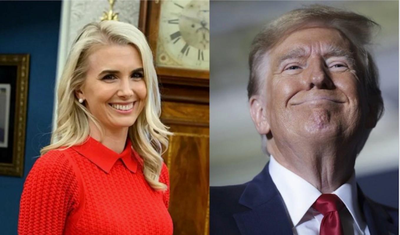 ¿Captan a Donald Trump besando a su asistente?
