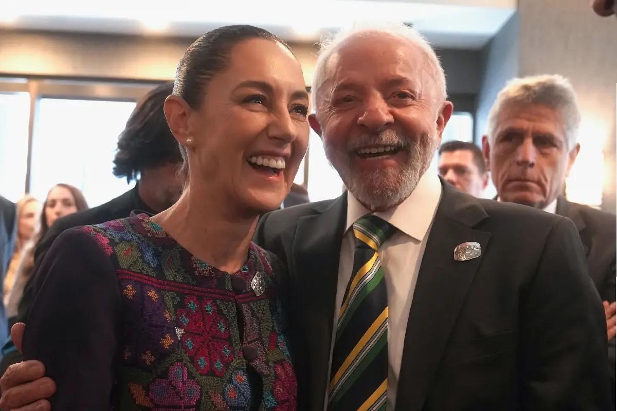 Lula agradece llamada de Sheinbaum por su triunfo en las elecciones presidenciales 