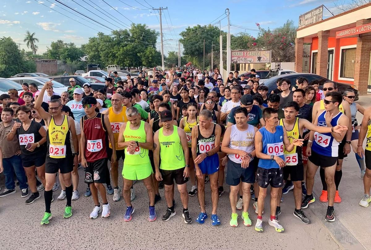 Más 400 atletas participan en el 5K Orígenes del Orgullo Mayo, edición Fernando Montes Chávez