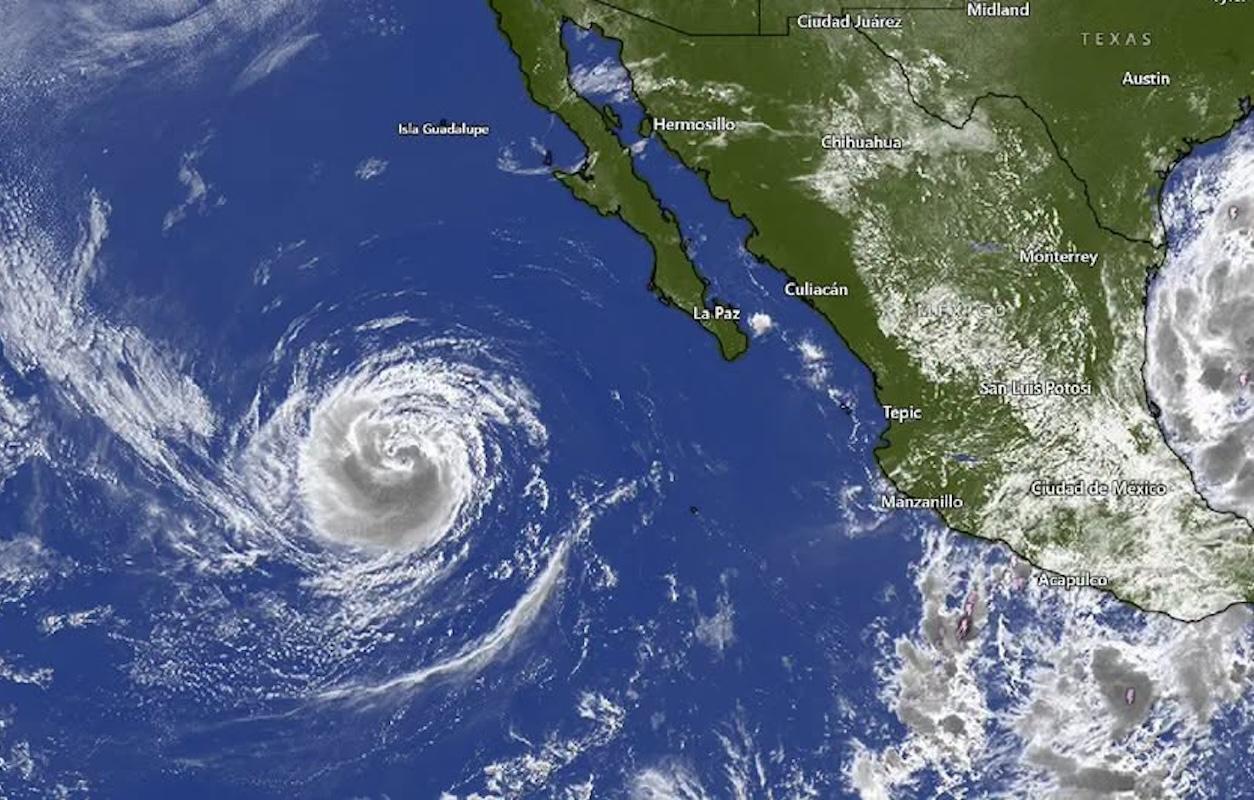 Tormenta tropical Rachel se acerca a Baja California este sábado