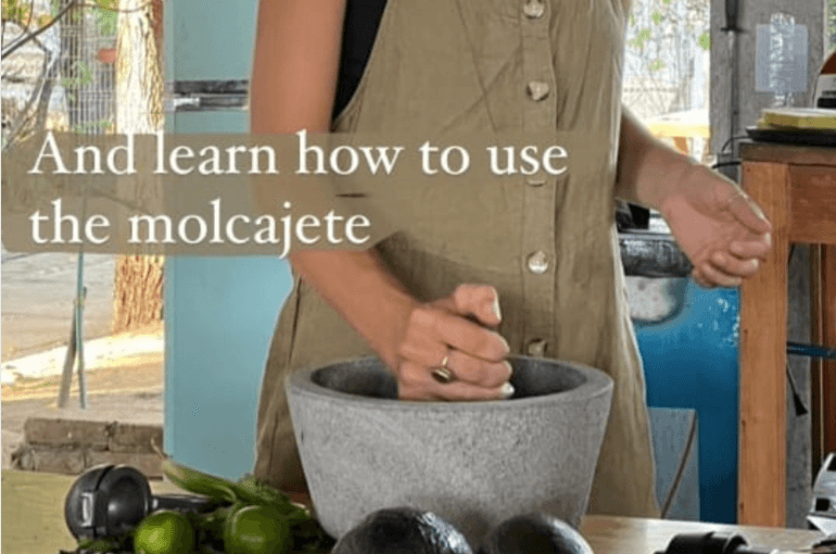 Extranjera cobra por enseñar a hacer tortillas