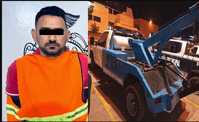 Lo arrestan por robar una camioneta con una grúa