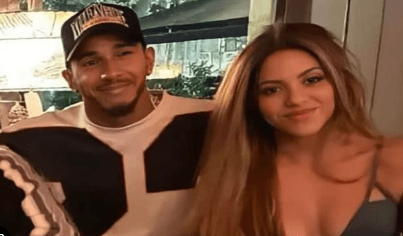 Shakira y Lewis Hamilton ¡si andan!