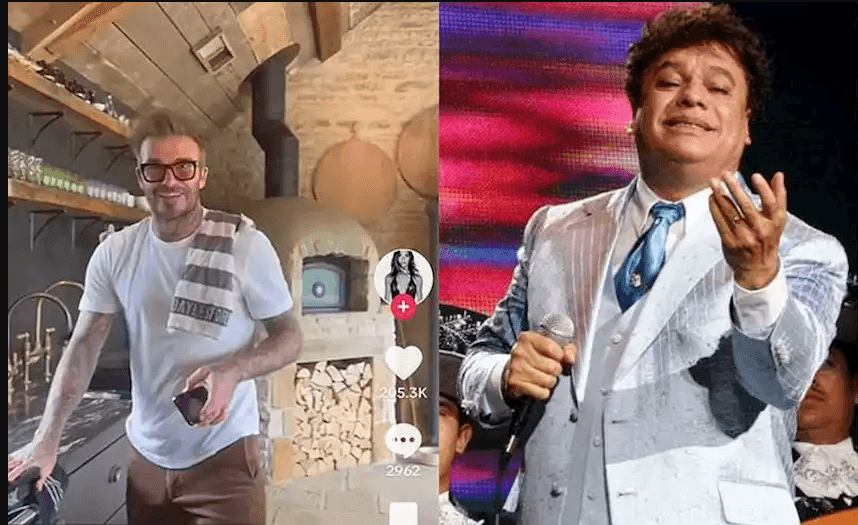 David Beckham cocina al ritmo de Juan Gabriel