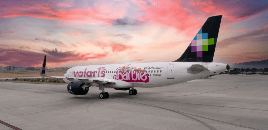 Barbie ya tiene avión en México