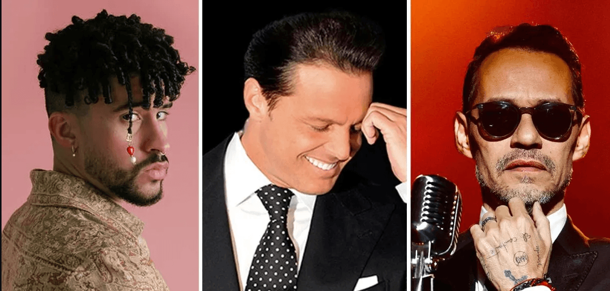 Bad Bunny y Luis Miguel, los latinos más taquilleros según Billboard