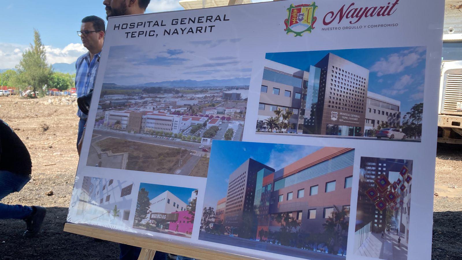 Inició la construcción de nuevo Hospital General en Tepic