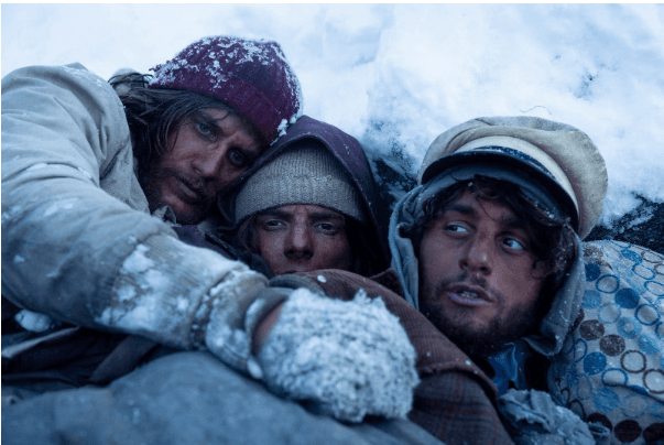 “La sociedad de la nieve” rompe récords en Netflix