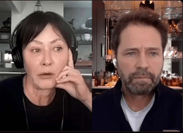 Viaje a la nostalgia: Brandon y Brenda Walsh de 90210 juntos